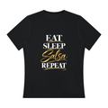 Eat sleep salsa repeat Men’s Regular Fit Performance T-Shirt