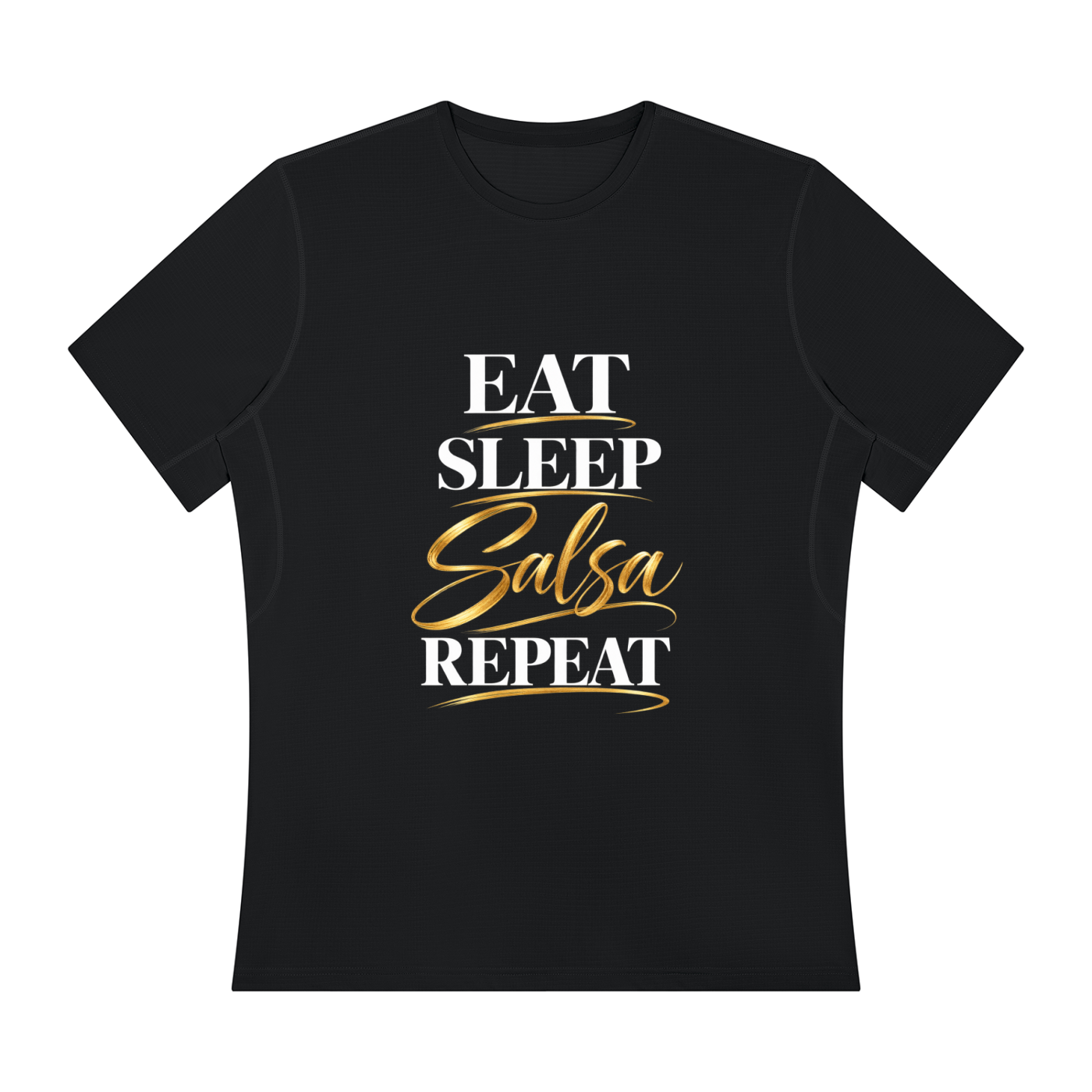 Eat sleep salsa repeat Men’s Regular Fit Performance T-Shirt