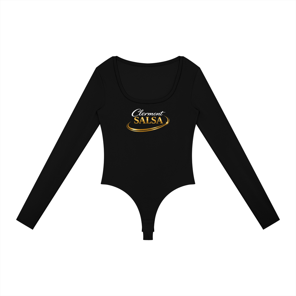 Women's Tight Long Sleeve Yoga Bodysuit