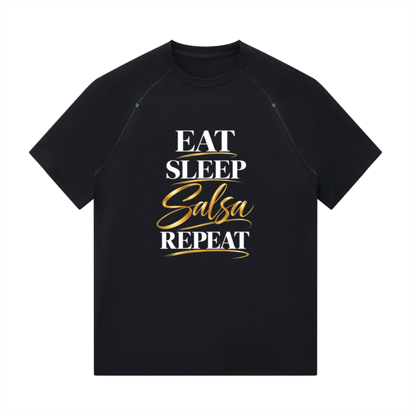 Salsa Repeat Men’s Raglan Crewneck Coolmax T-Shirt