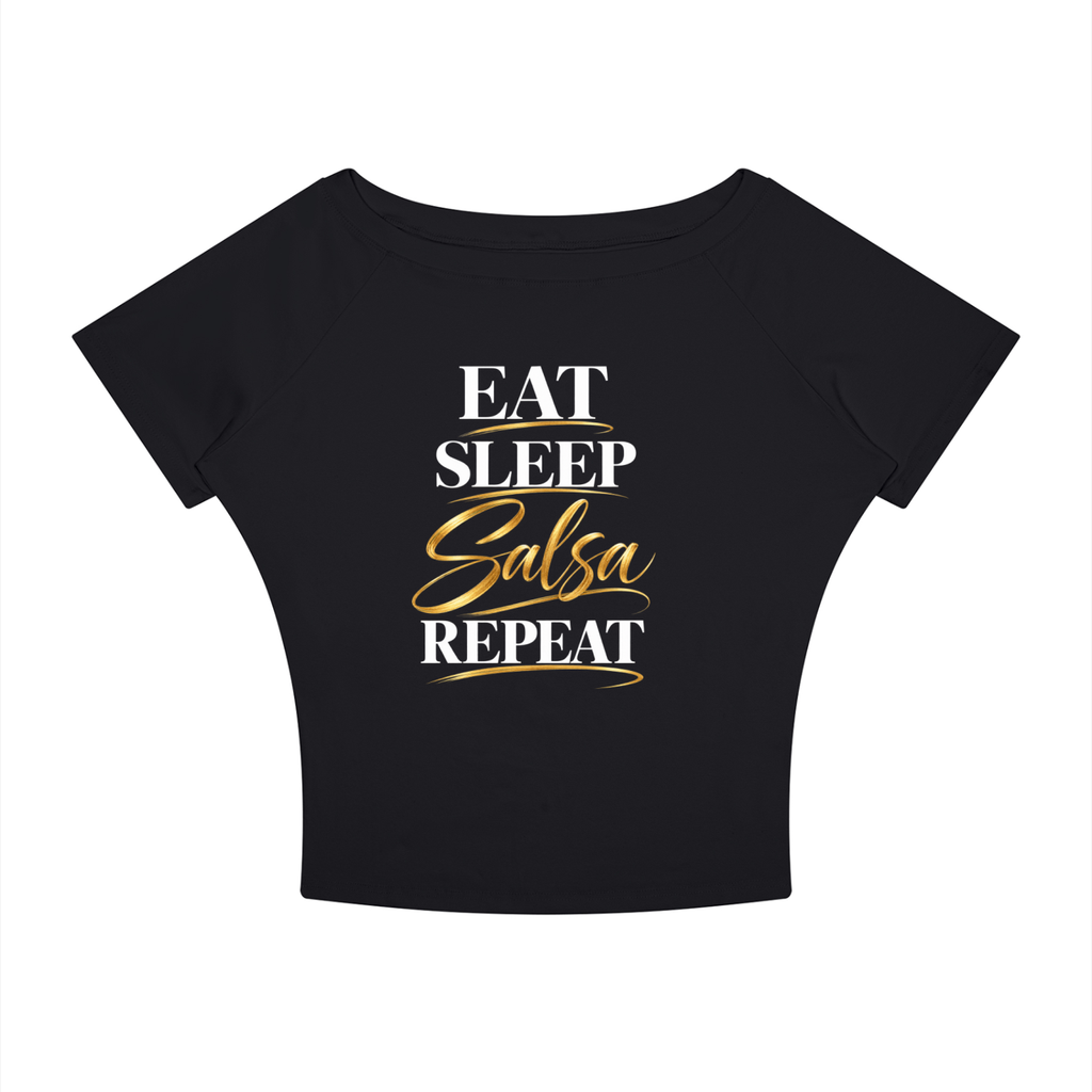 Salsa Repeat Women’s Boatneck Raglan T-Shirt