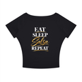 Salsa Repeat Women’s Boatneck Raglan T-Shirt
