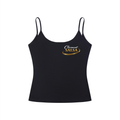 Salsera Womens Slim Fit Open-Back Tank Top