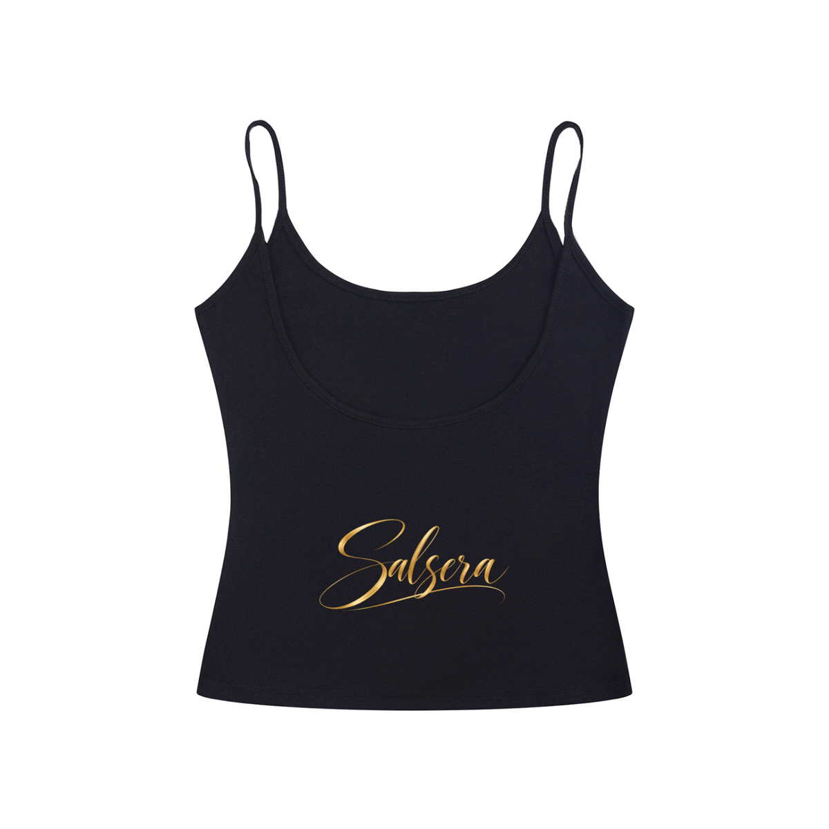 Salsera Womens Slim Fit Open-Back Tank Top